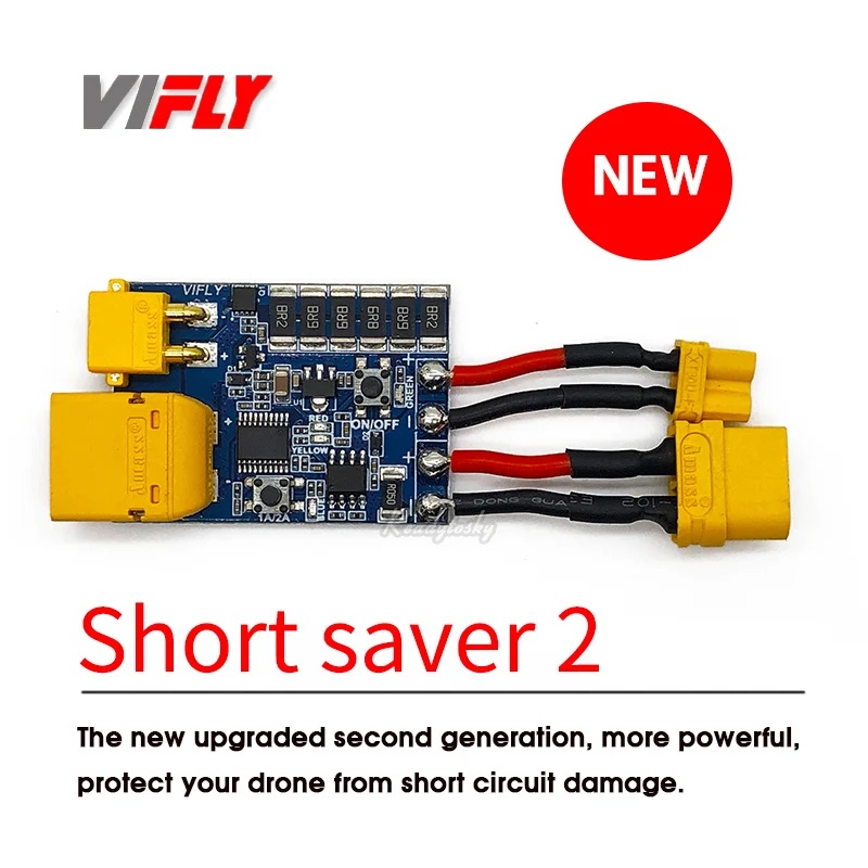 Drone Battery Smart - VIFLY ShortSaver 2 Smart Smoke Stopper