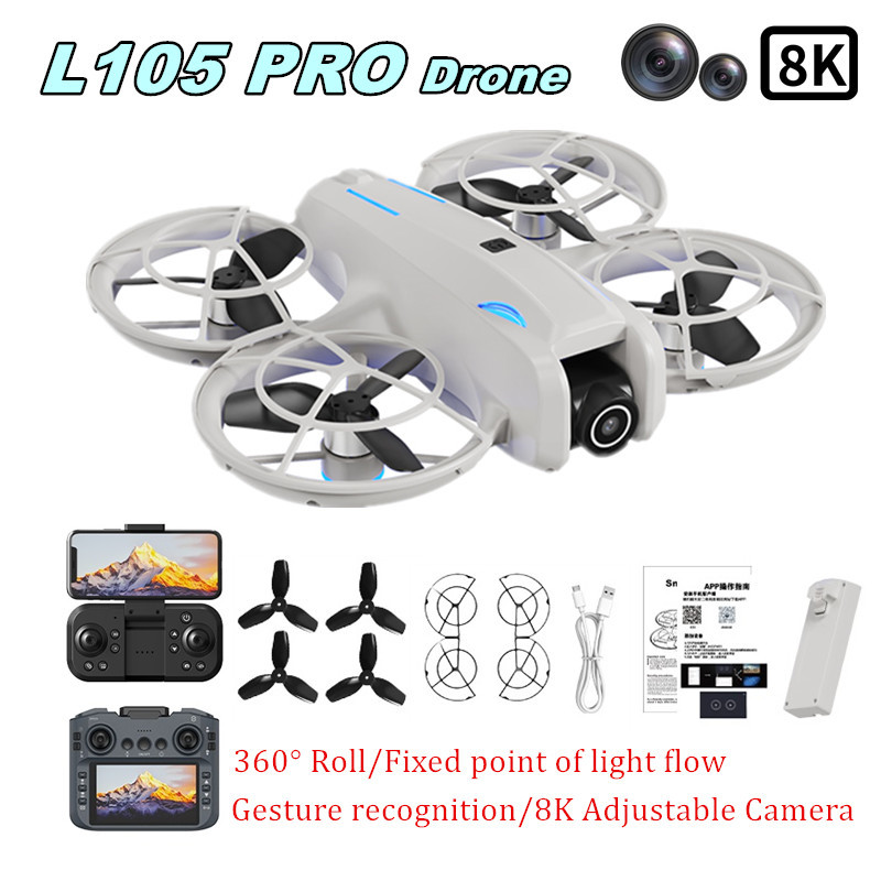 Drone Battery Charger - L105 PRO Drohne mit 8K-Kamera, vollständiger