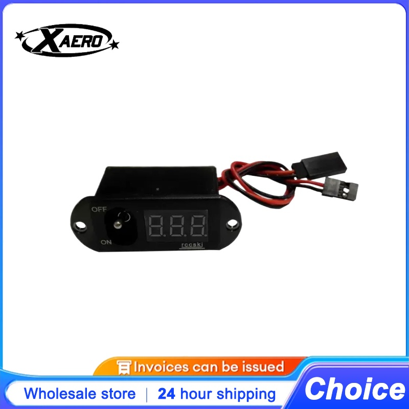 Drone Battery High Voltage - Xaero Hochstrom-Schalter mit Spannungsmesser für RC-Drohnen