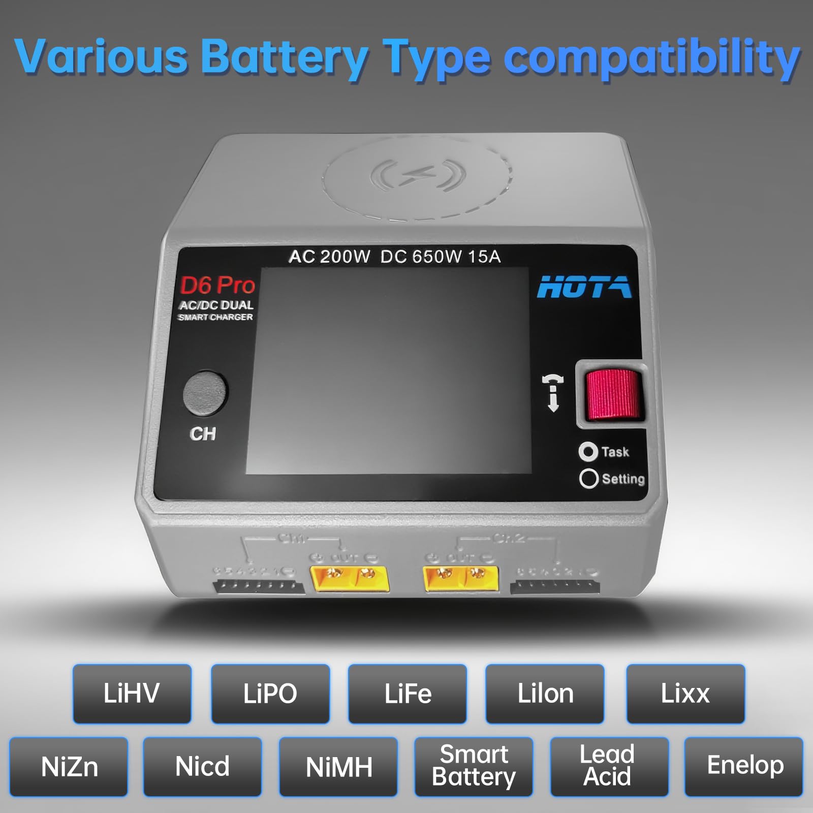 NEUE HOTA D6 Pro Grau AC 200 w – Drone Battery Smart Bewertung und Preis