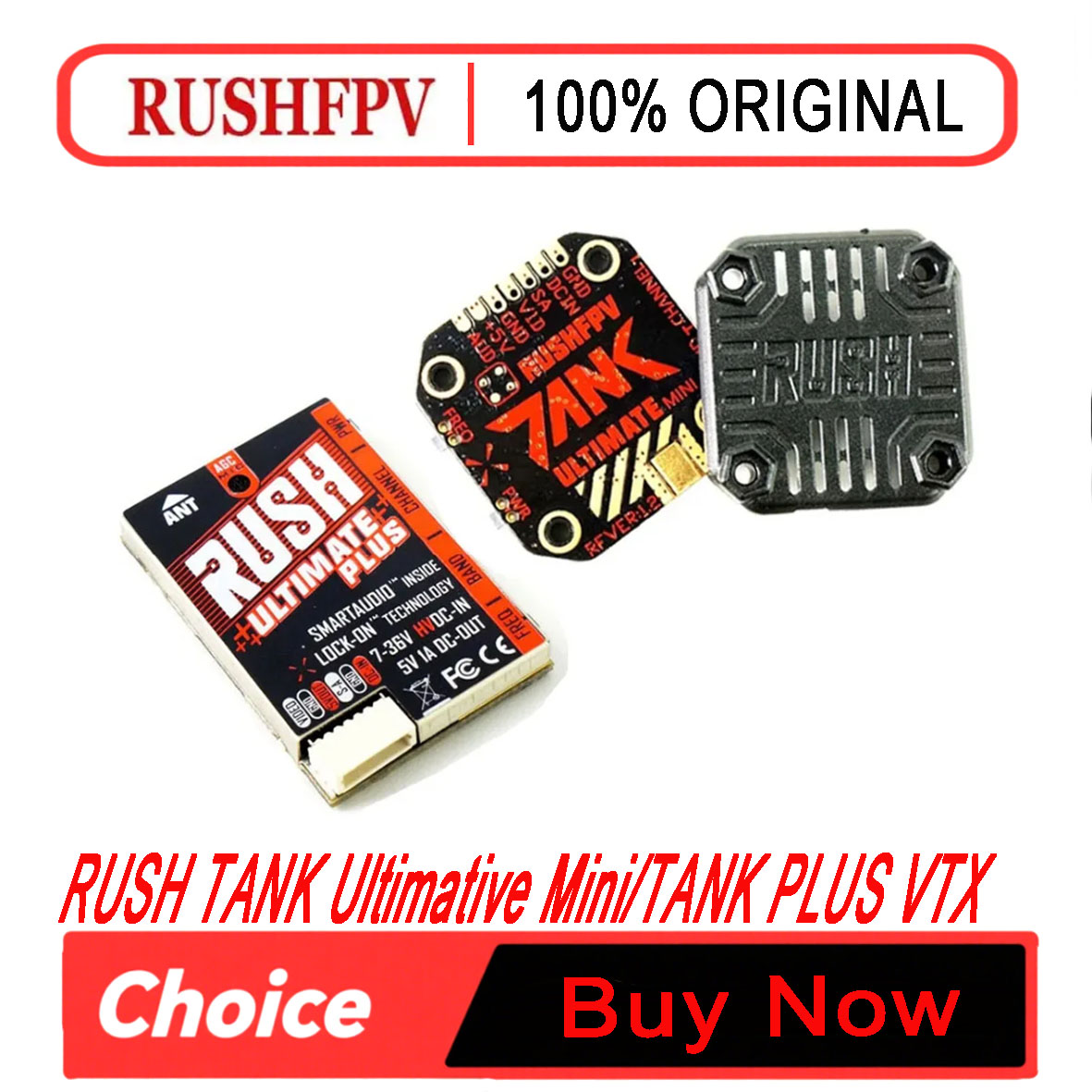 RUSH TANK Ultimate Mini/TANK P – Drone Battery Smart Bewertung und Preis